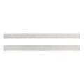 Wood Full Size Bed Rails in Brushed White R6620