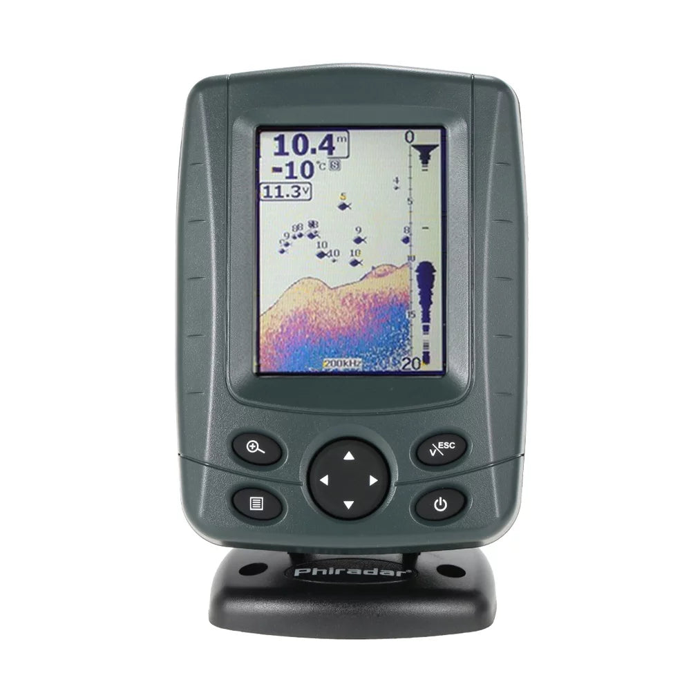 Portable LCD Fish Finder Sonar Sensor Depth Locator Y477