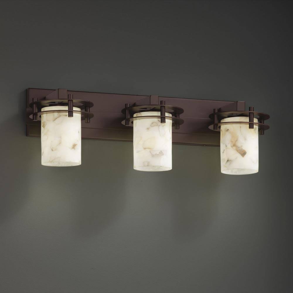 3-Light Bath Bar in Dark Bronze B872