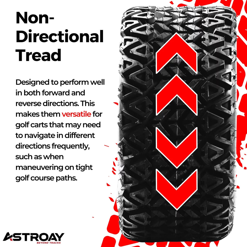 23 x 10.5 - 12 Golf Cart Tire V339