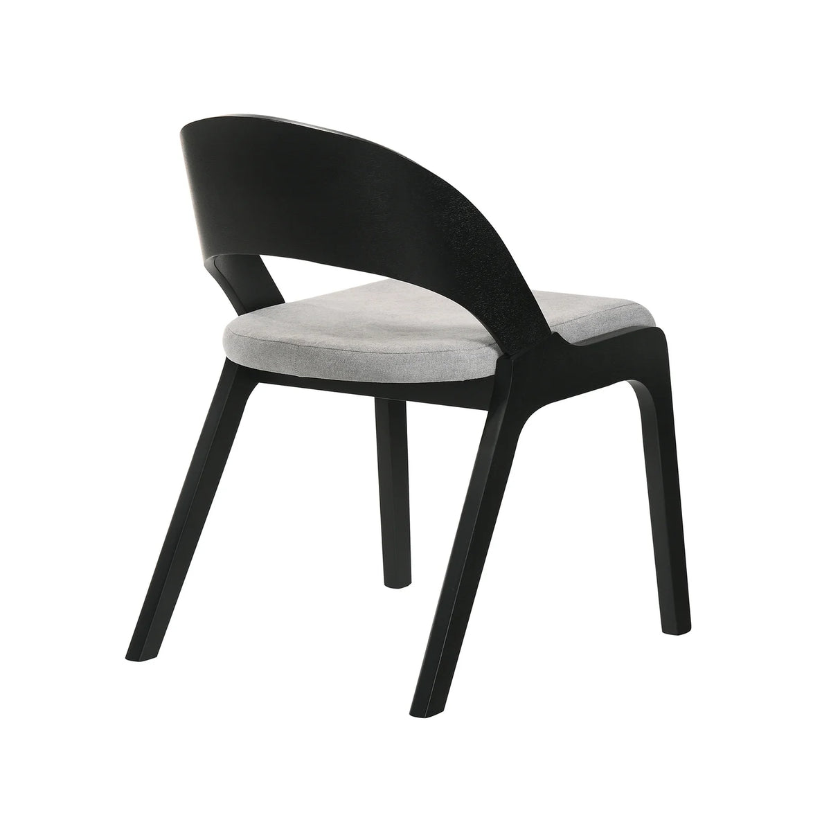 Fabric & Wood Accent Chairs, Set of 2 J406