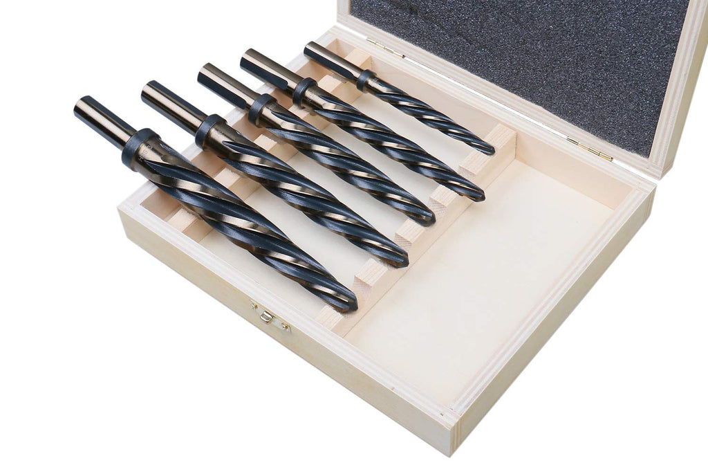 5 Pc H.S.S. Standard Spiral Flute Car Reamer Set F33027