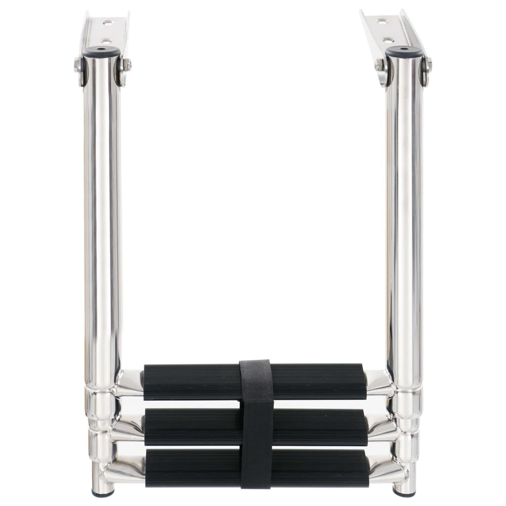 3-step Stainless Steel Folding Boarding Ladder Q898
