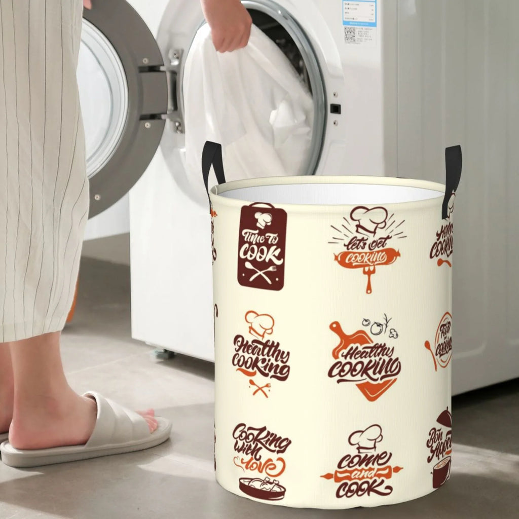 Foldable Laundry Hamper with Handles M30923