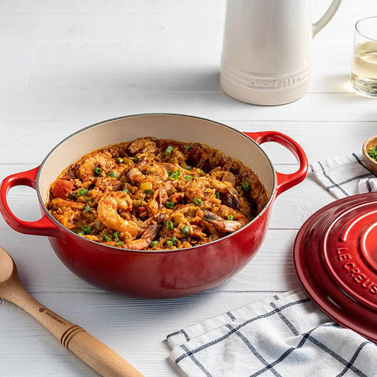 3.5 qt Cast Iron Sauteuse Oven U41174