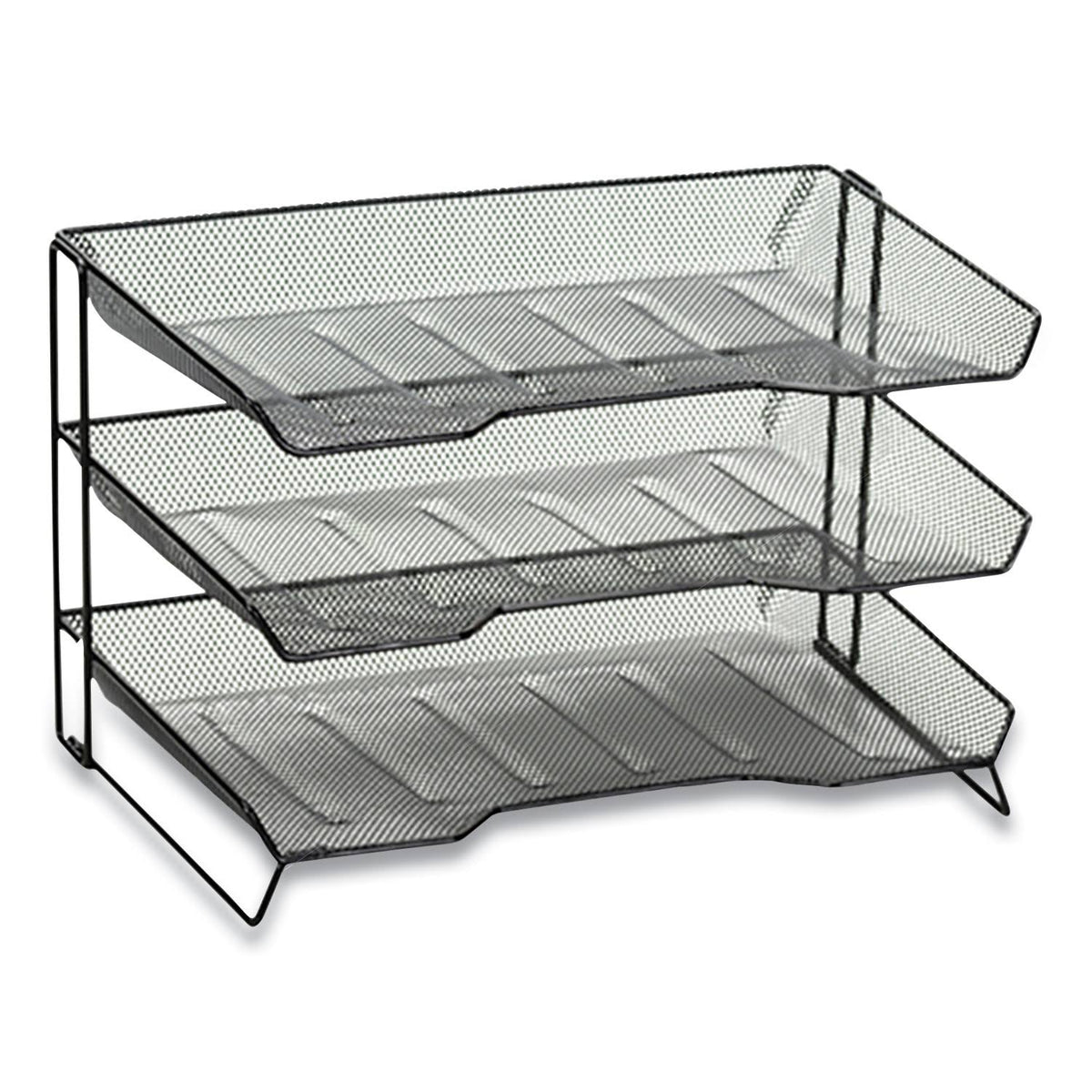Black 3-Tier Desk Tray F67112