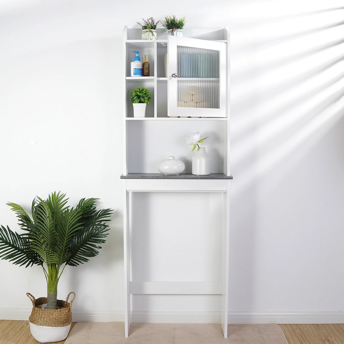 Over The Toilet Storage Cabinet White B521632
