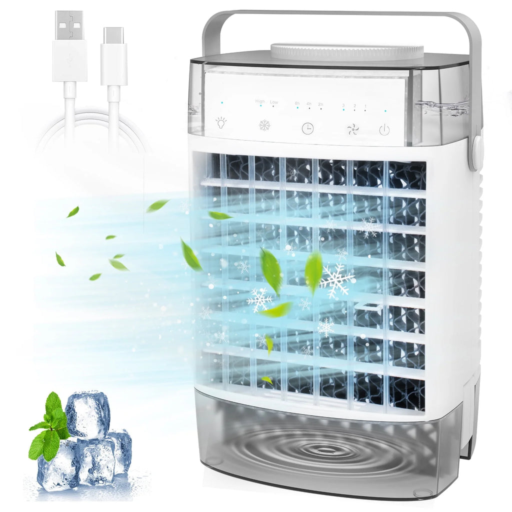 Compact Evaporative Air Cooler, Dual Tank, 3-Speed M9461