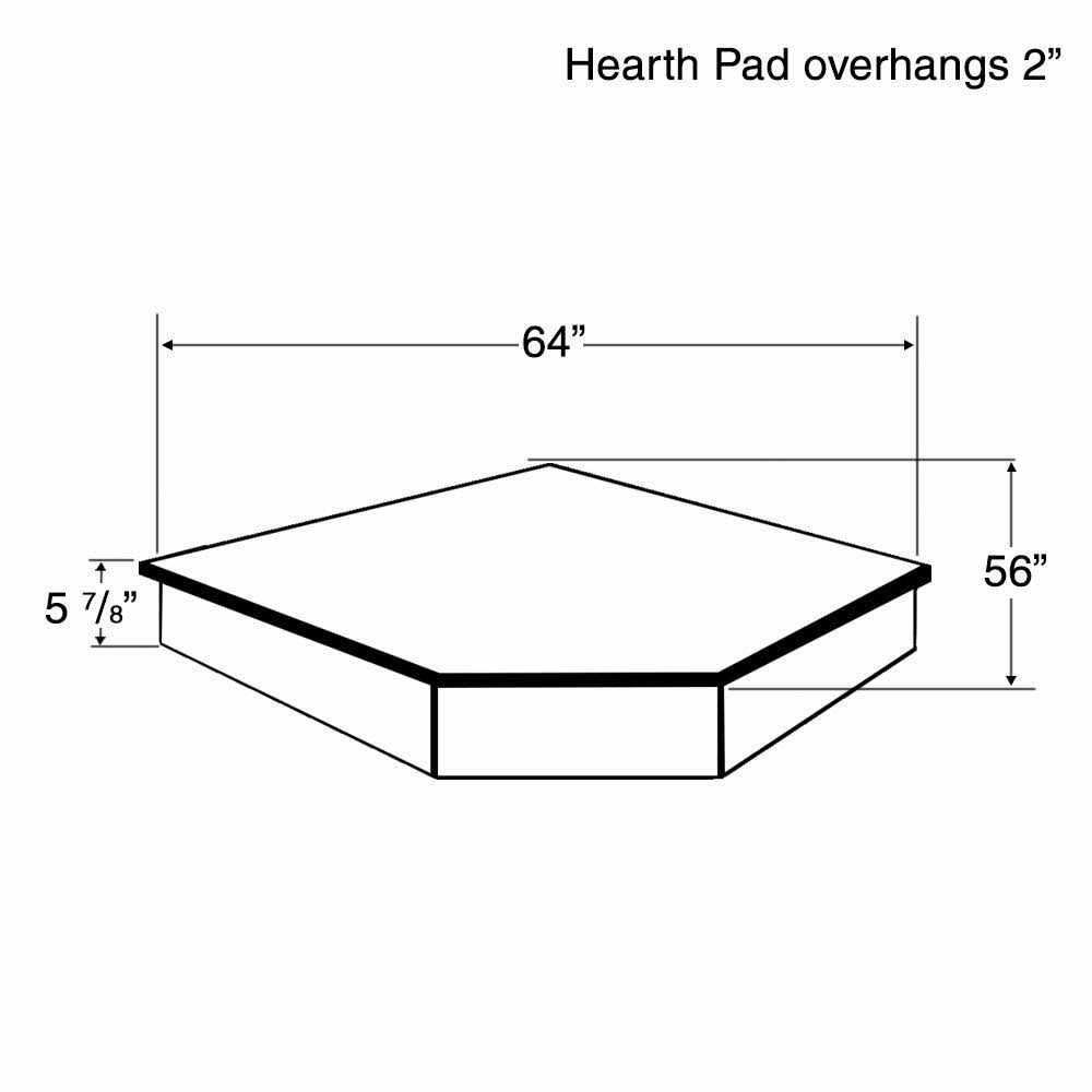 Hearth Pad Riser I6035