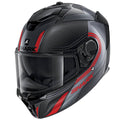Carbon Anthracite Red Motorcycle Helmet T349994