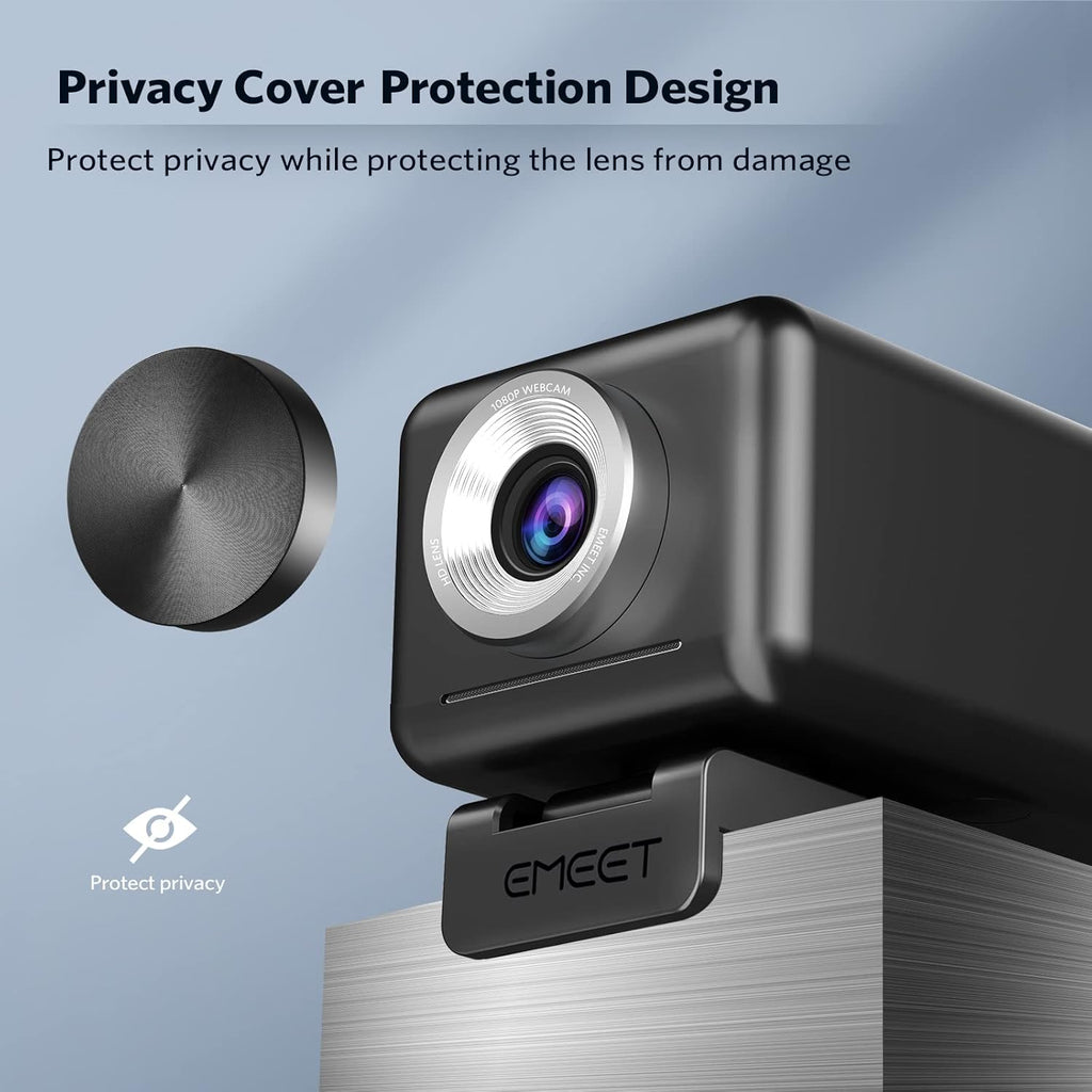 3 in 1 1080P 60FPS Webcam with Microphone and Speaker H696605