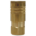 1/4 In Brass Quick Connect Fittings, Bundle of 2 O7653