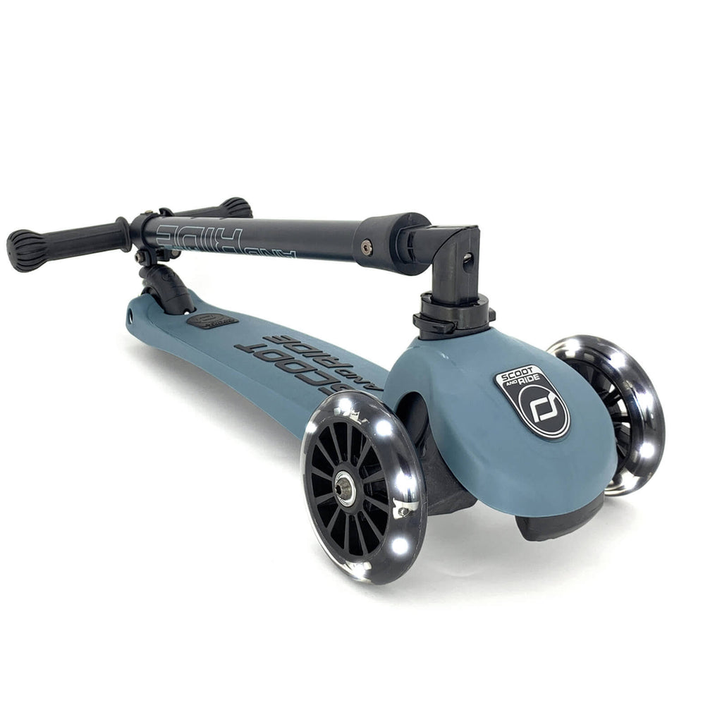 Steel Blue LED Kick Scooter J30677