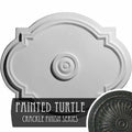 21 1/4 inchw x 17 3/8 inchh x 1 inchp Ceiling Medallion V993859