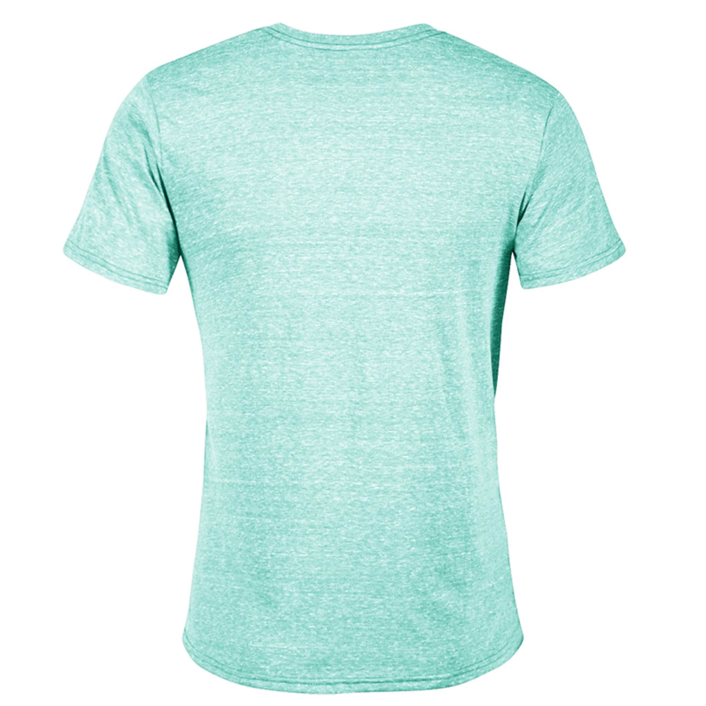 Celadon Snow Heather Short Sleeve Blended T-Shirt O163878
