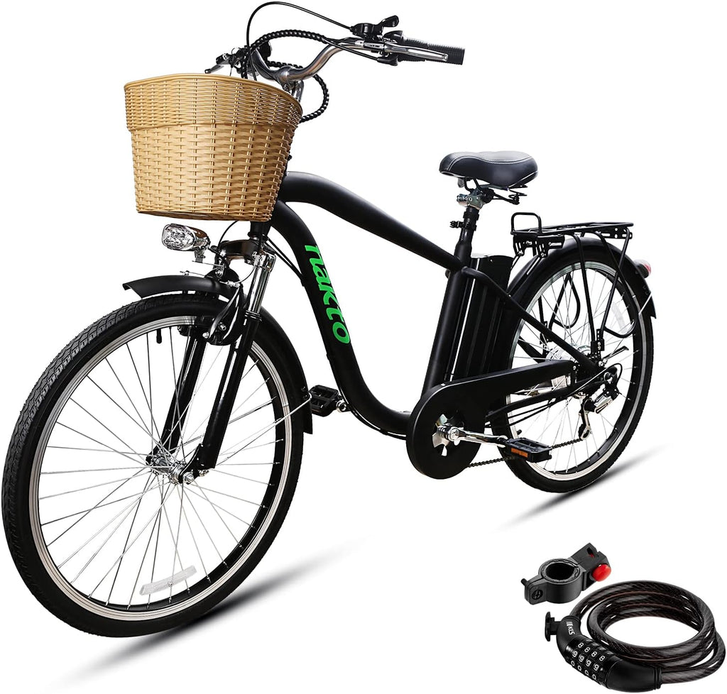 26'' Electric Cargo Bicycle with 10.5Ah Removable Lithium Battery K366901