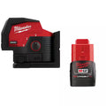 12-Volt Cordless Green Laser Level with Battery Pack M843506