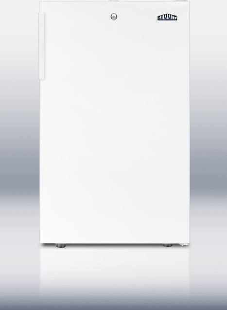 White 4.1 cu ft Compact Refrigerator N535