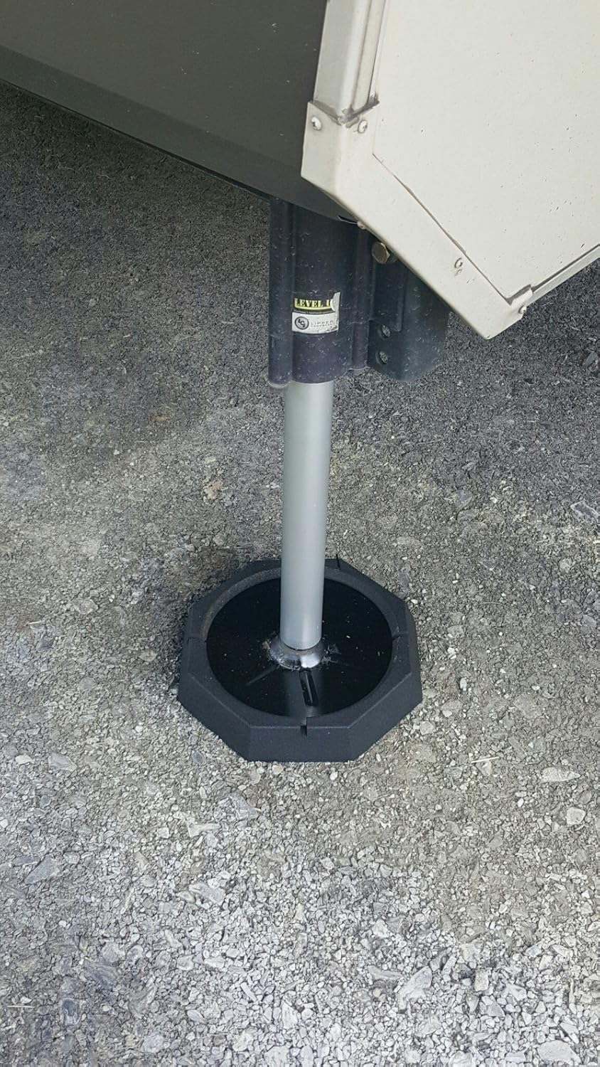 RV Leveling Jack Pad for 9 inch Round Landing Feet Pack of 2 M770412