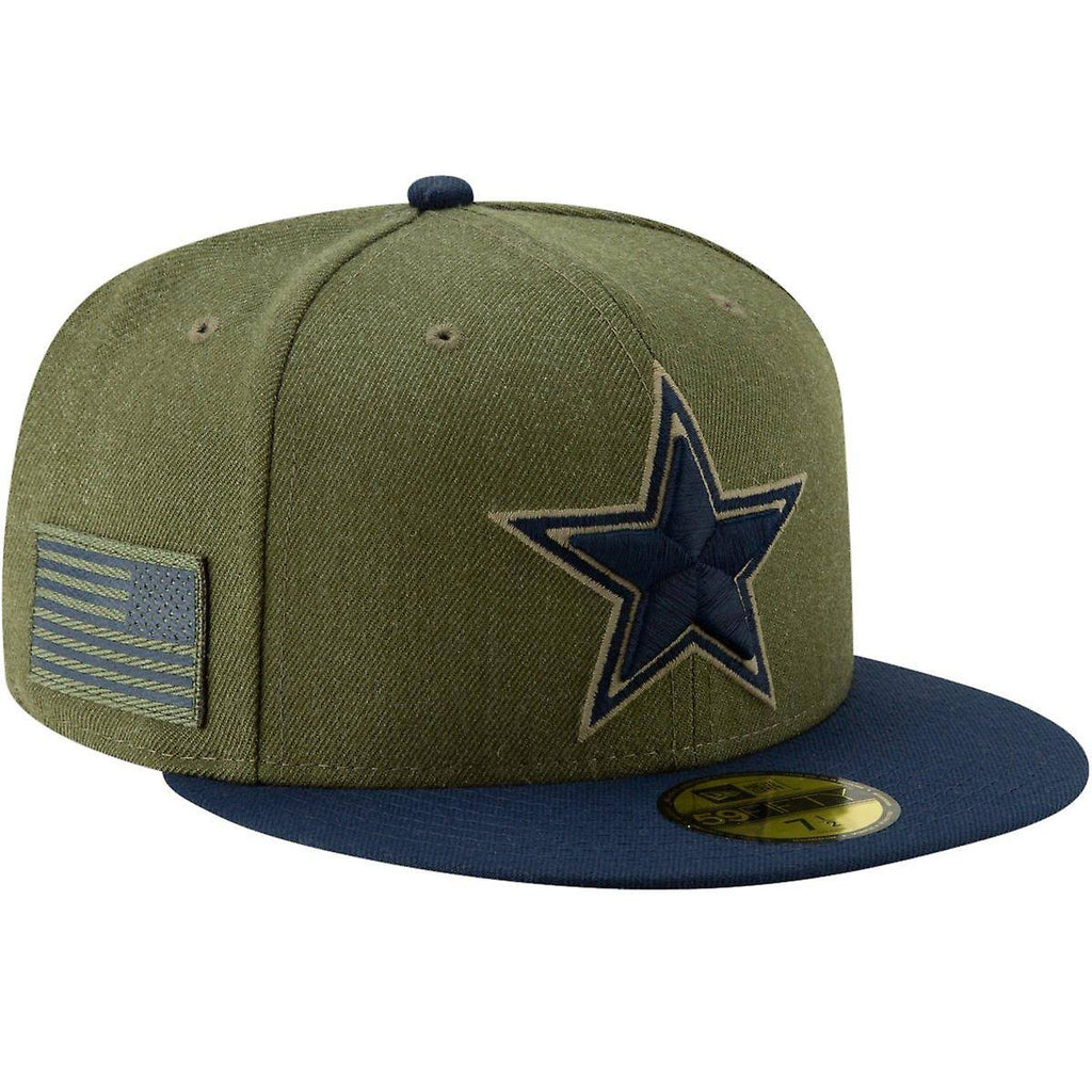 Olive Dallas Cowboys Cap 7 5/8 M508