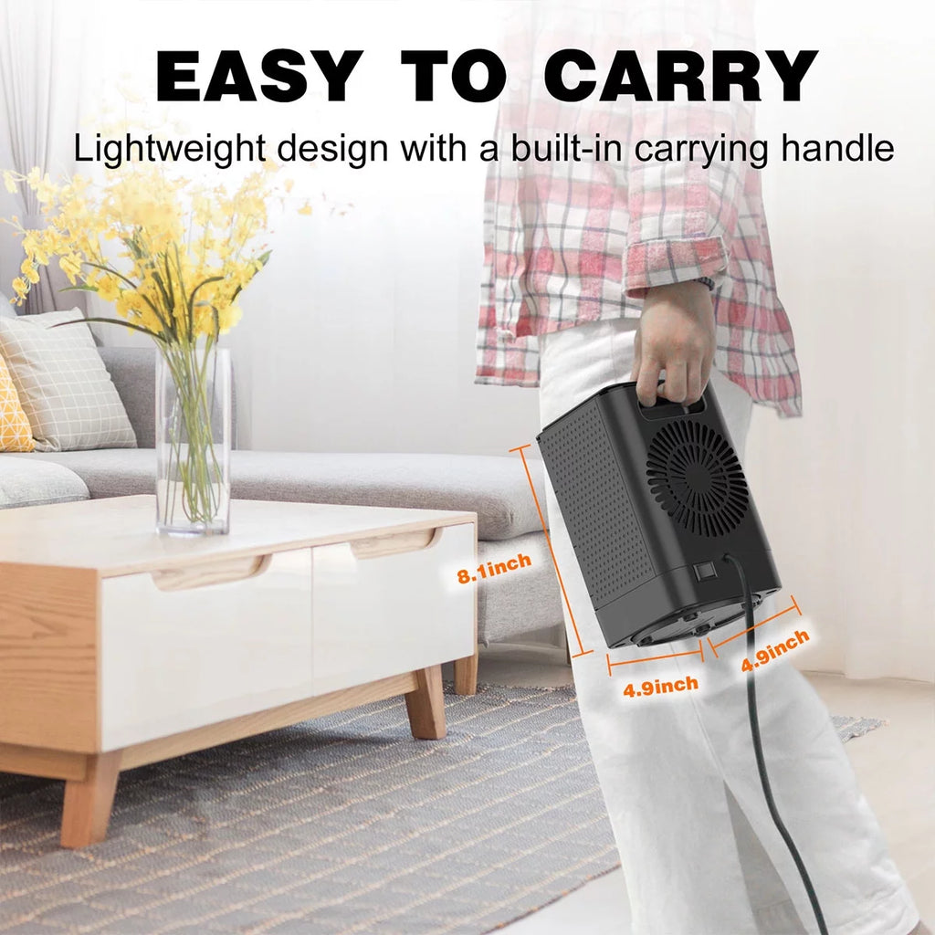 950W/600W Portable Electric Heater D6702