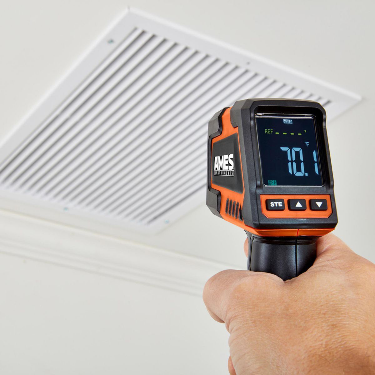 Infrared Laser Thermometer with Color Alarms H3110