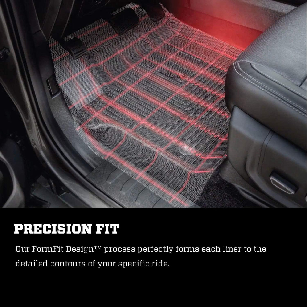 Black Front Floor Liners 2 Pcs I924920