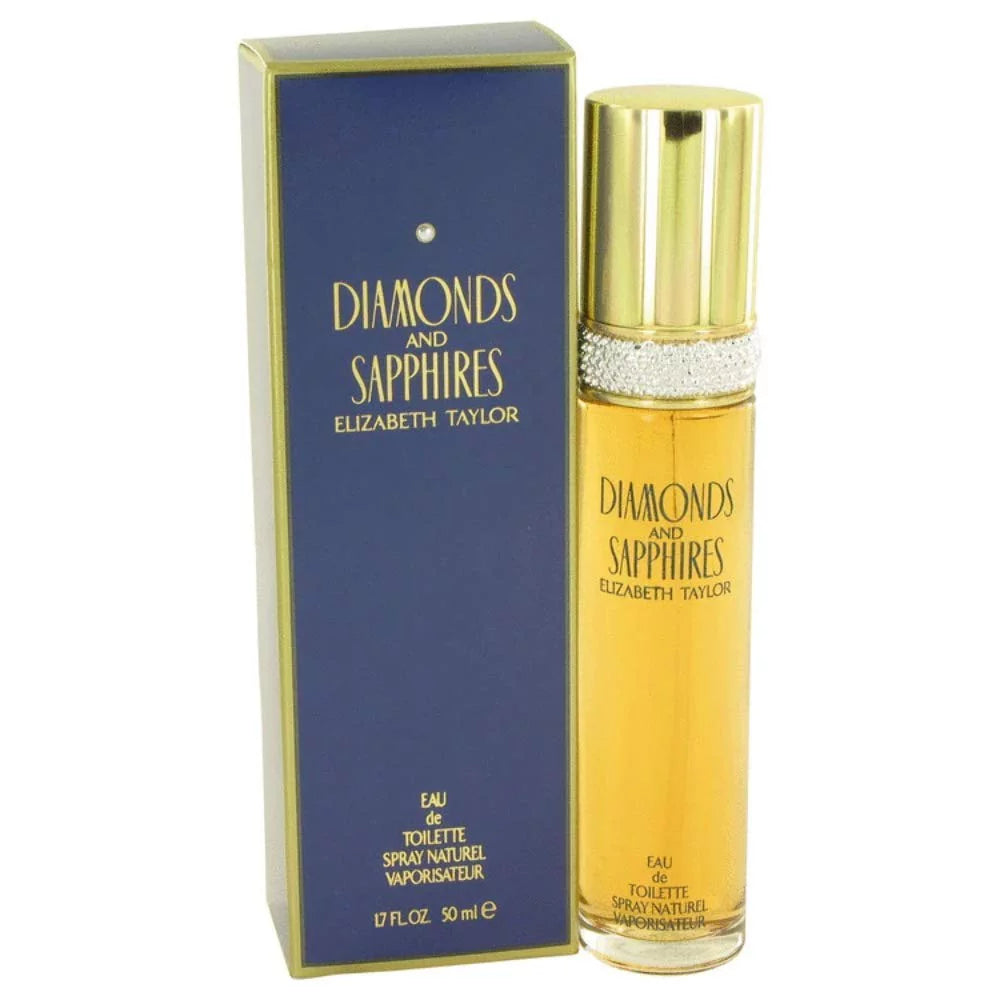 White Diamonds and Sapphires Perfume 1.7 Fl. Oz Pack 3 C692