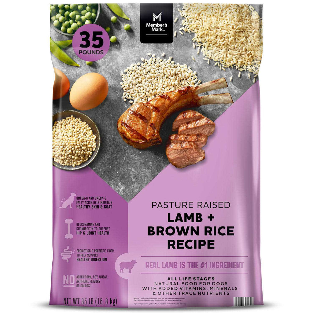 Pasture Raised Lamb Brown Rice Recipe Dry Dog Food I662457