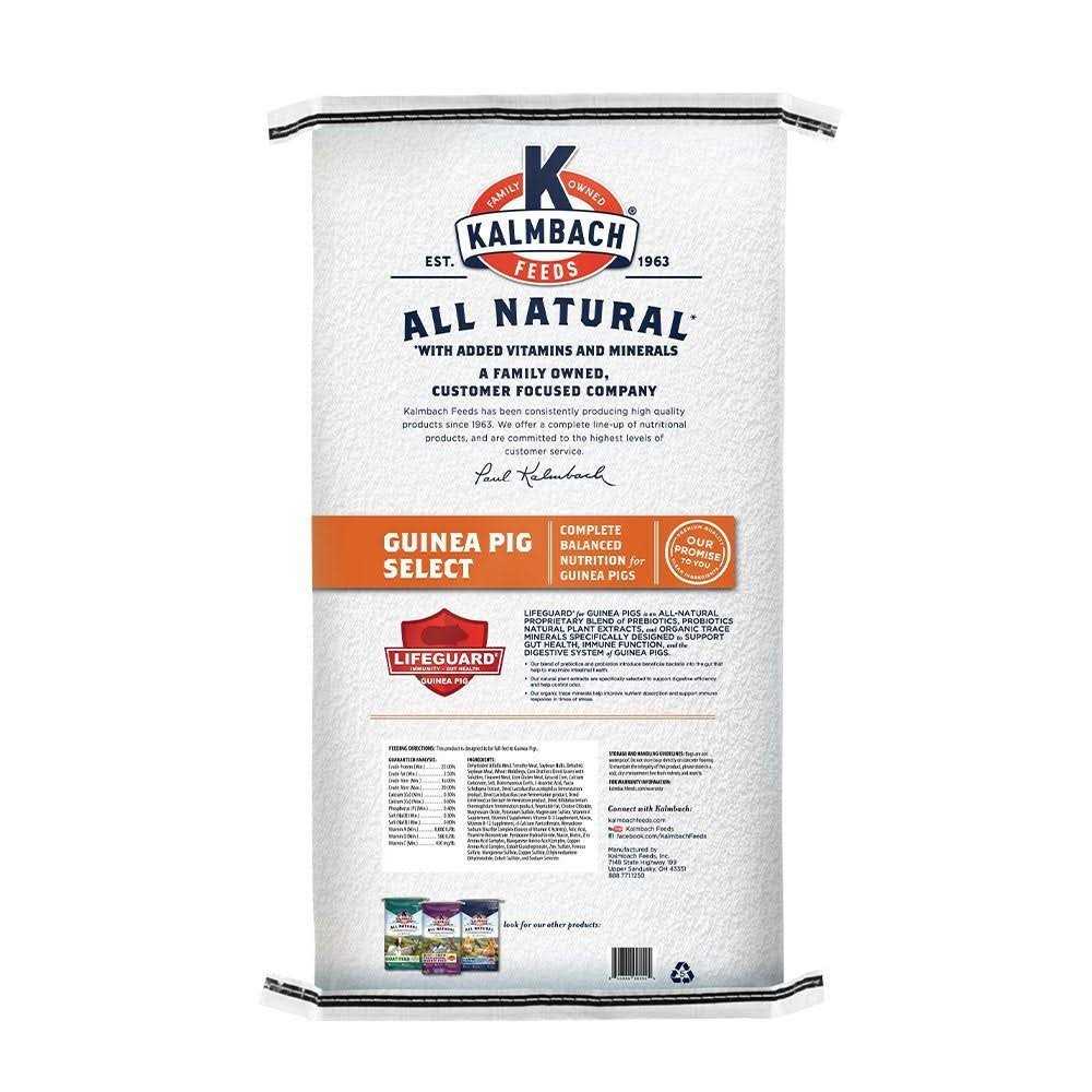 All Natural Guinea Pig Food Q9187