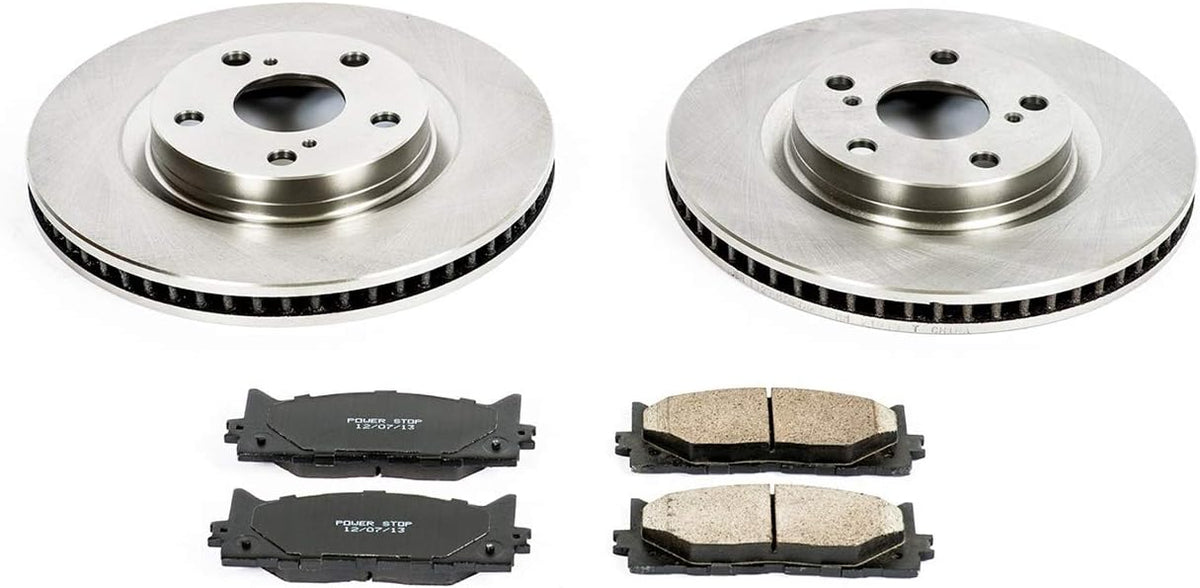 Front Brake Pad and Rotor Kit Y91124