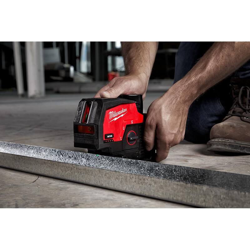 12-Volt Cordless Green Laser Level with Battery Pack M843506