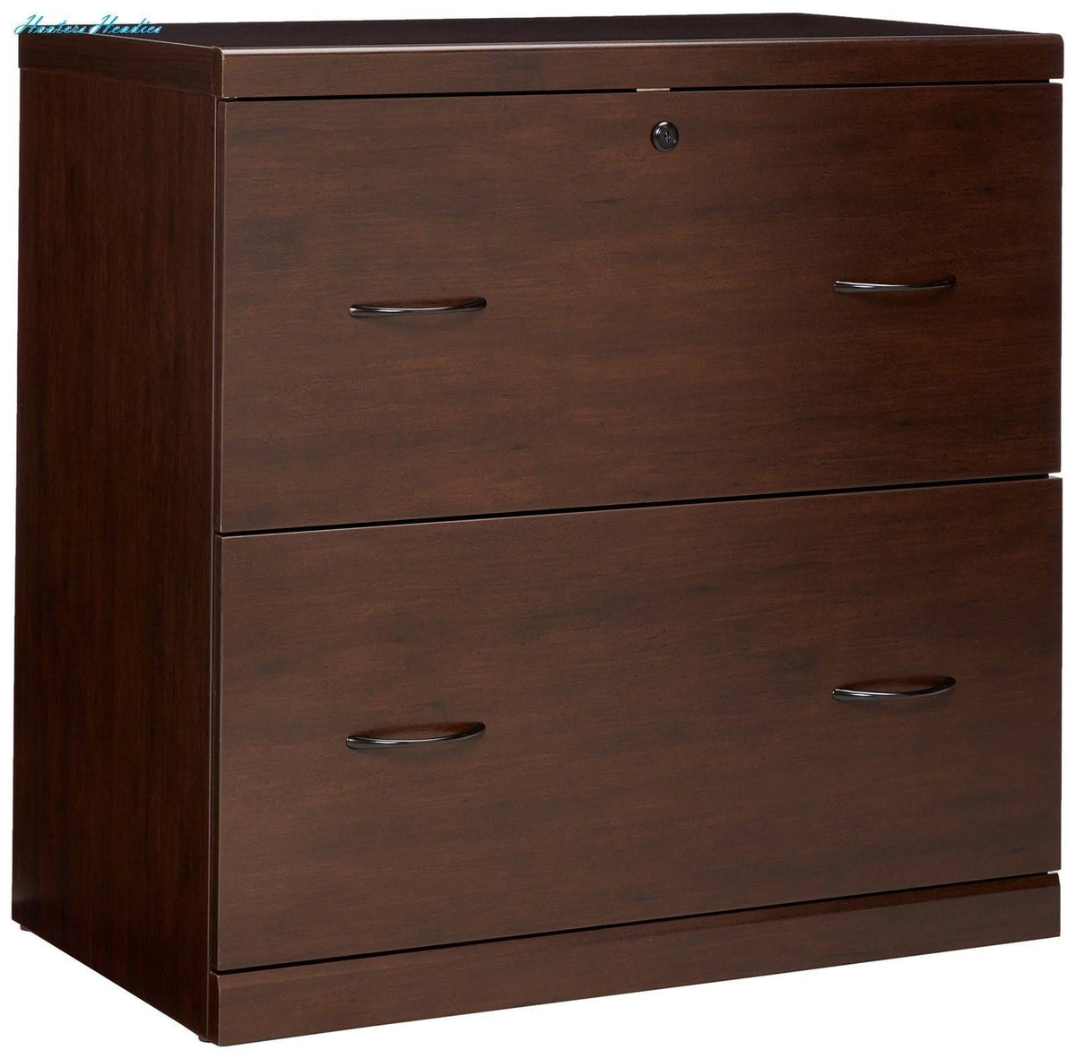 Espresso 2 Drawer Lateral Filing Cabinet D829