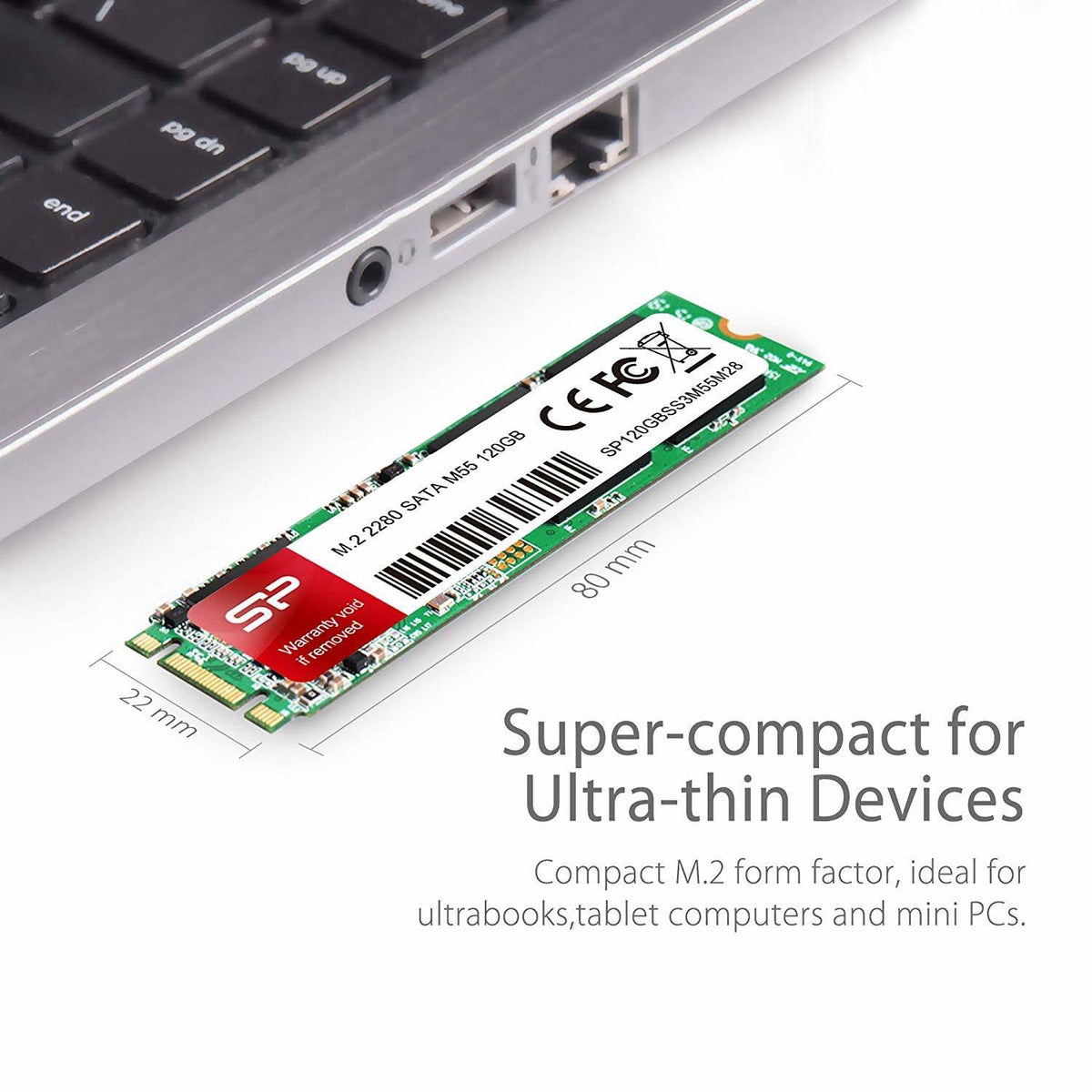 120GB M.2 2280 SATA III Internal Solid State Drive E20138