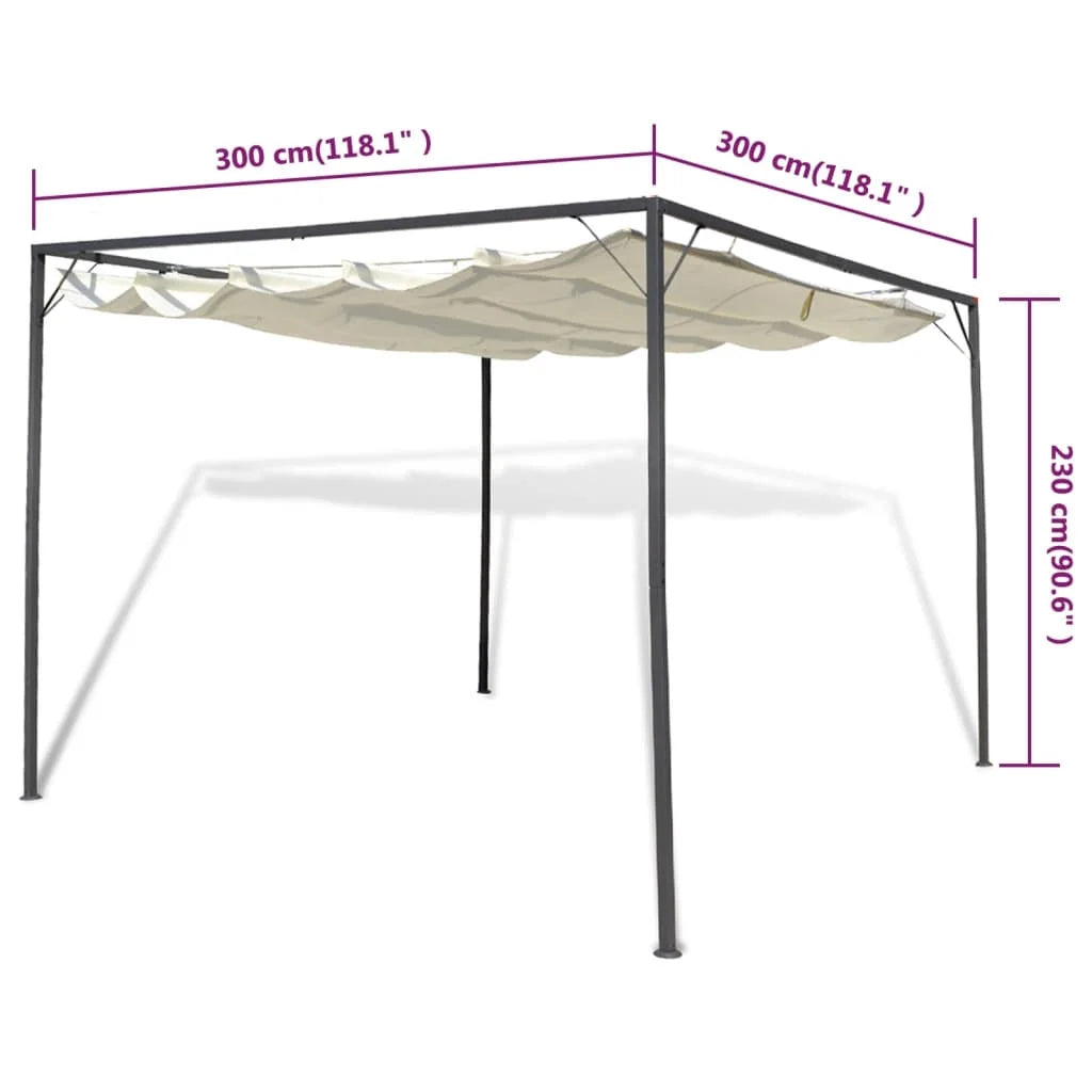 Retractable Roof Gazebo Q629