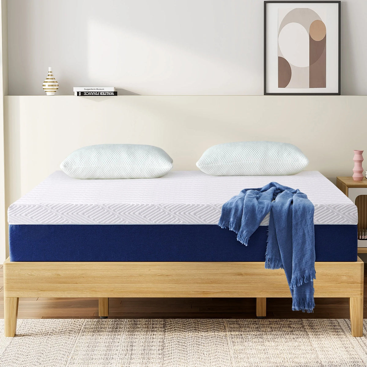 Twin 10 Medium Gel Memory Foam Mattress J357804