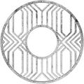 36x22OD x 13 1/8x22ID x 1x22P PVC Pierced Ceiling Medallion Y677920
