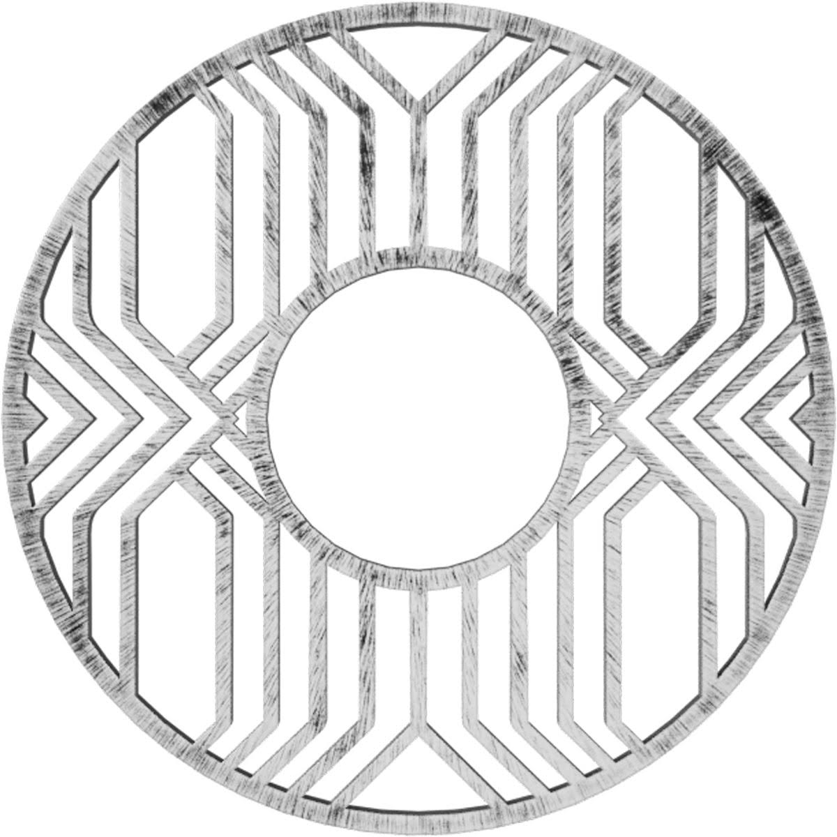 36x22OD x 13 1/8x22ID x 1x22P PVC Pierced Ceiling Medallion Y677920