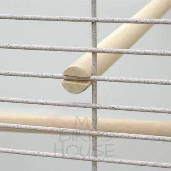 White Play Top Cage with Bar Spacing W71151