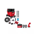 9 Gal. Cordless Wet/Dry Shop Vacuum Kit with Swiveling Palm Brush Tool X710
