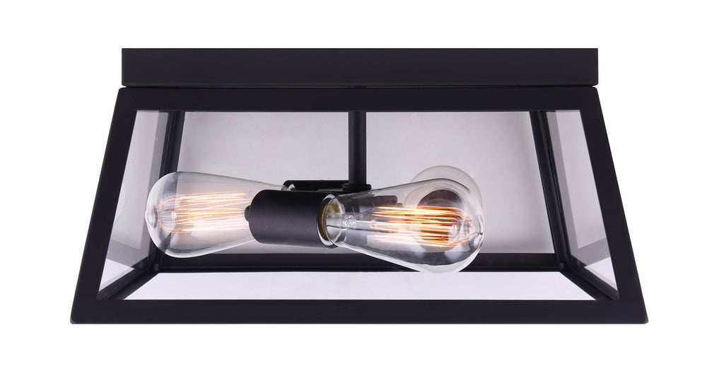 Oil Rubbed Bronze 3 Light Flushmount X612381