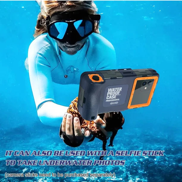 Waterproof Protective Case for Sony Xperia XA2 Plus and all Phones Up to 6.9 Inch with Lanyard O89889