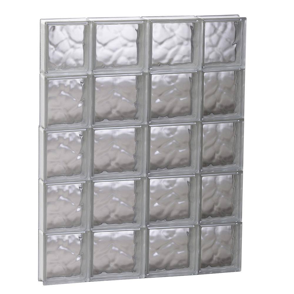 Frameless Replacement Glass Block Window P566