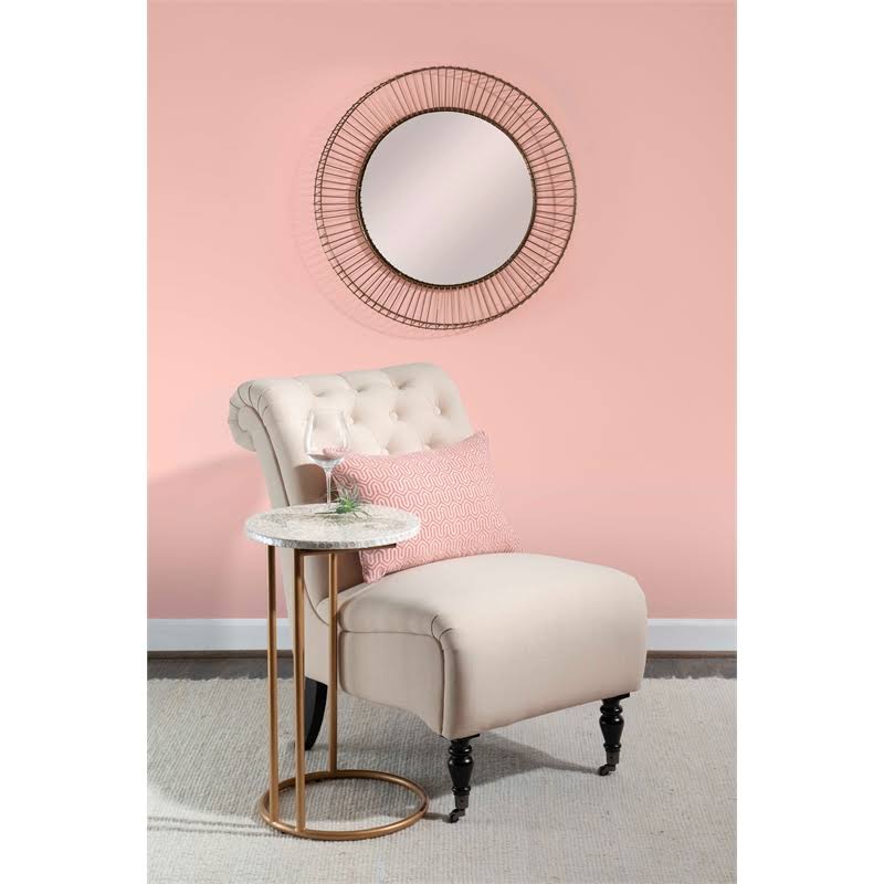 Gold Metal Accent C Table X166